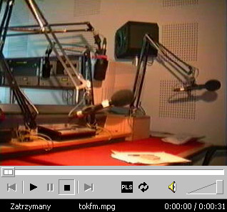 Kliknij aby obejrze prezentacj studia 2 w Radio TOK FM [6,14MB]