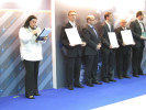 Wręczanie nagród targów Europoltech 2013