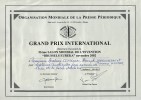 Dyplom Grand Prix International