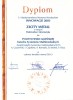 Dyplom 5. Międzynarodowej Wystawy Wynalazków INNOWACJE 2003 dla Cyfrowego Korektora Mowy DSA-3
