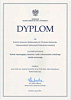 Dyplom za System wspomagający słyszenie u osób z zaburzeniami centralnego układu nerwowego